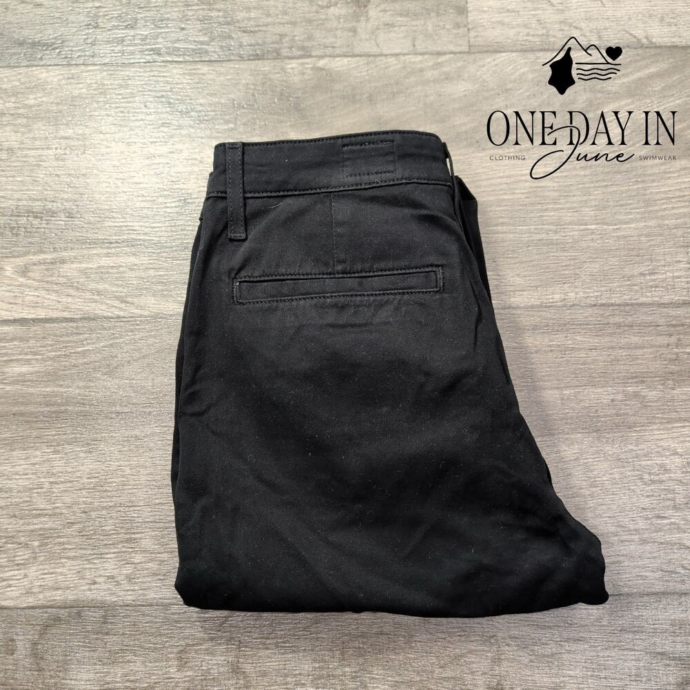 AG Adriano Goldschmied The Caden Tailored Trouser Black NWT $215 Size 4 (27) - Picture 7 of 8